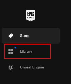 Go to your Epic Games library